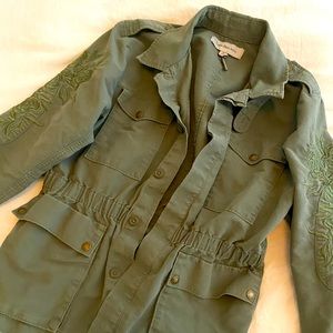 Army Jacket Embroidery Details